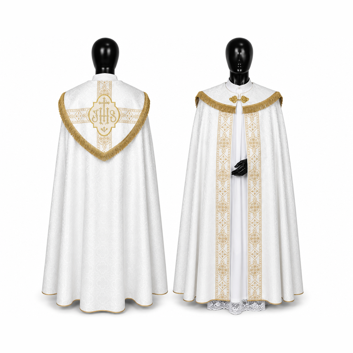 Cope Semi-Gothic White