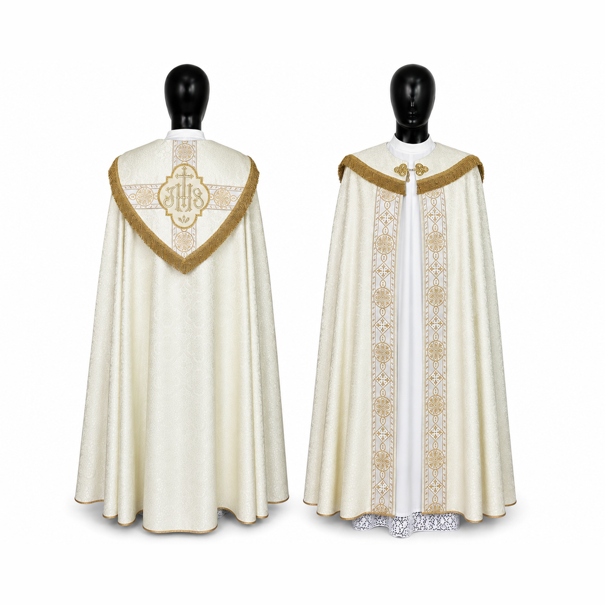 Semi-Gothic Cream Cope
