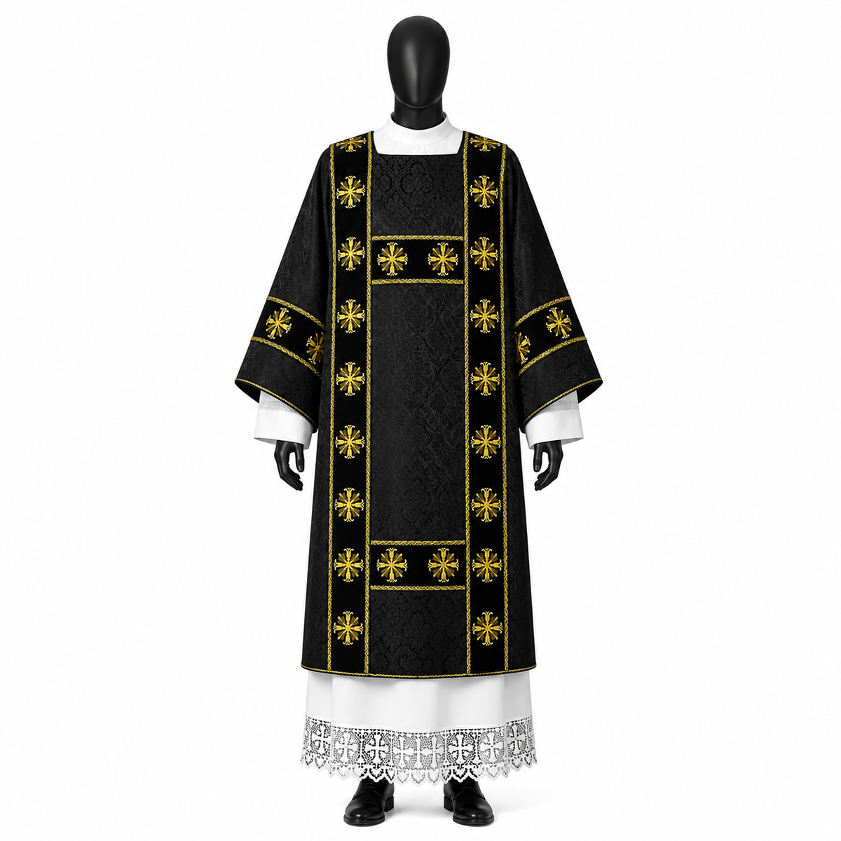 Dalmatyka gotycka Czarna