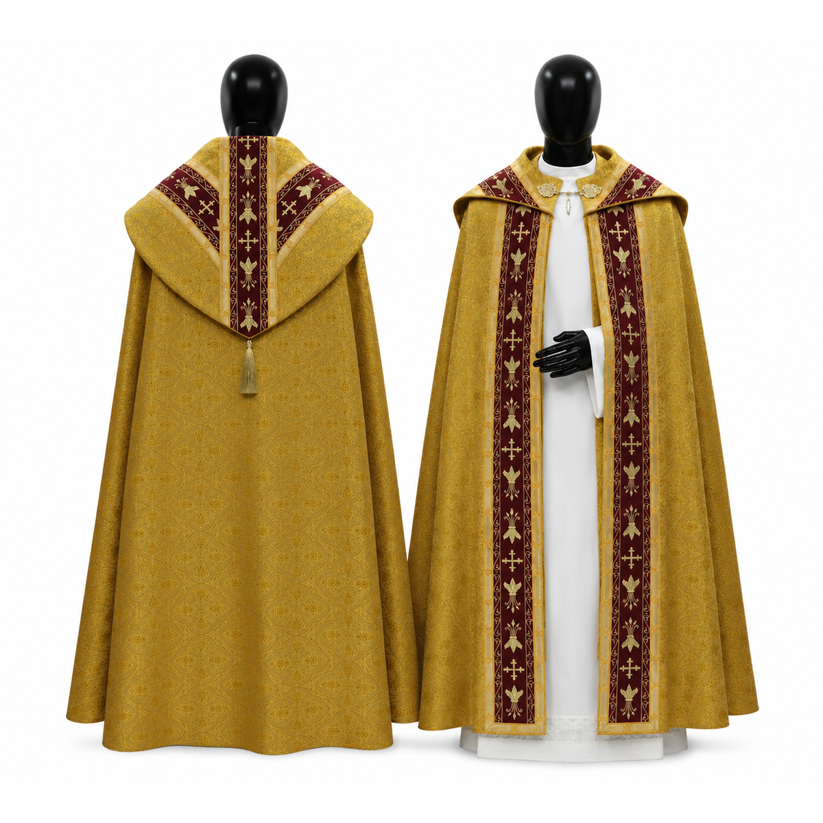 Gold Semi-Gothic Cope