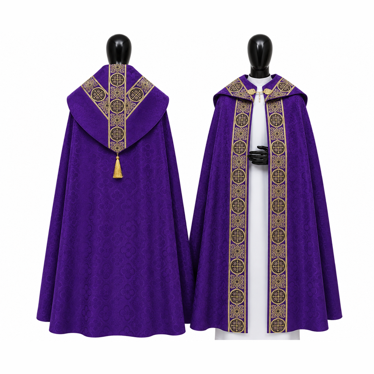 Violet Semi-Gothic Cope