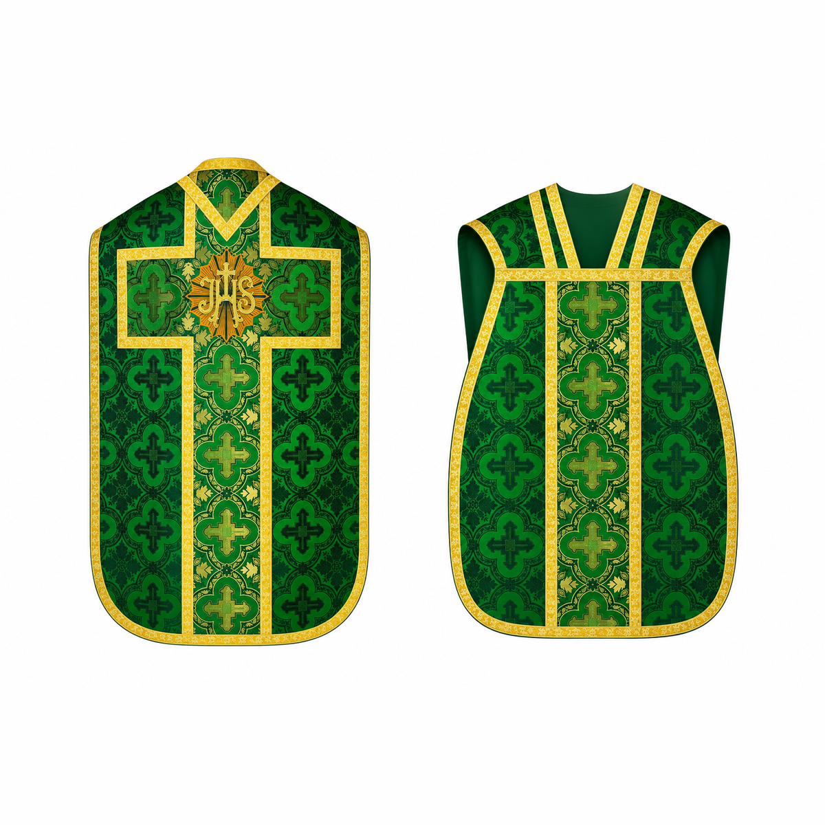 Roman Chasuble, Green
