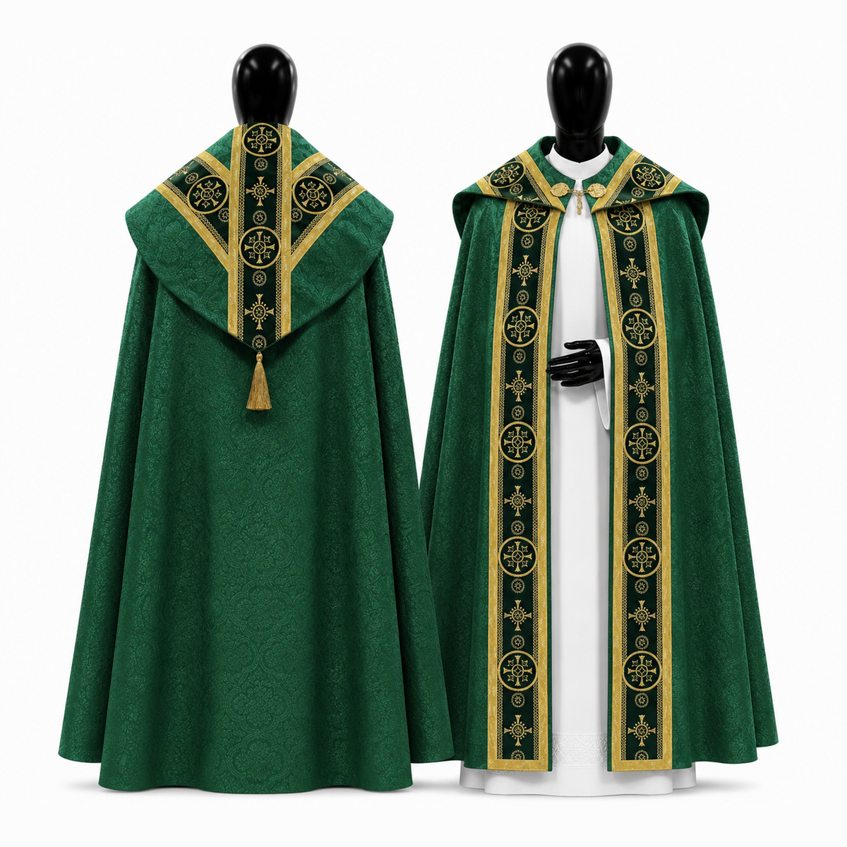 Semi-Gothic Cope, Green