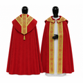 Red Semi-Gothic Cope