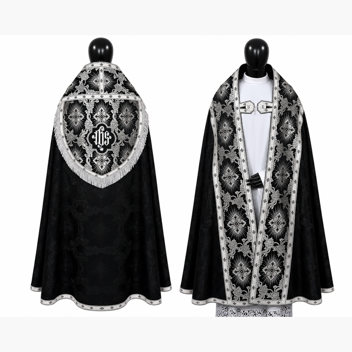 Roman Cope Black
