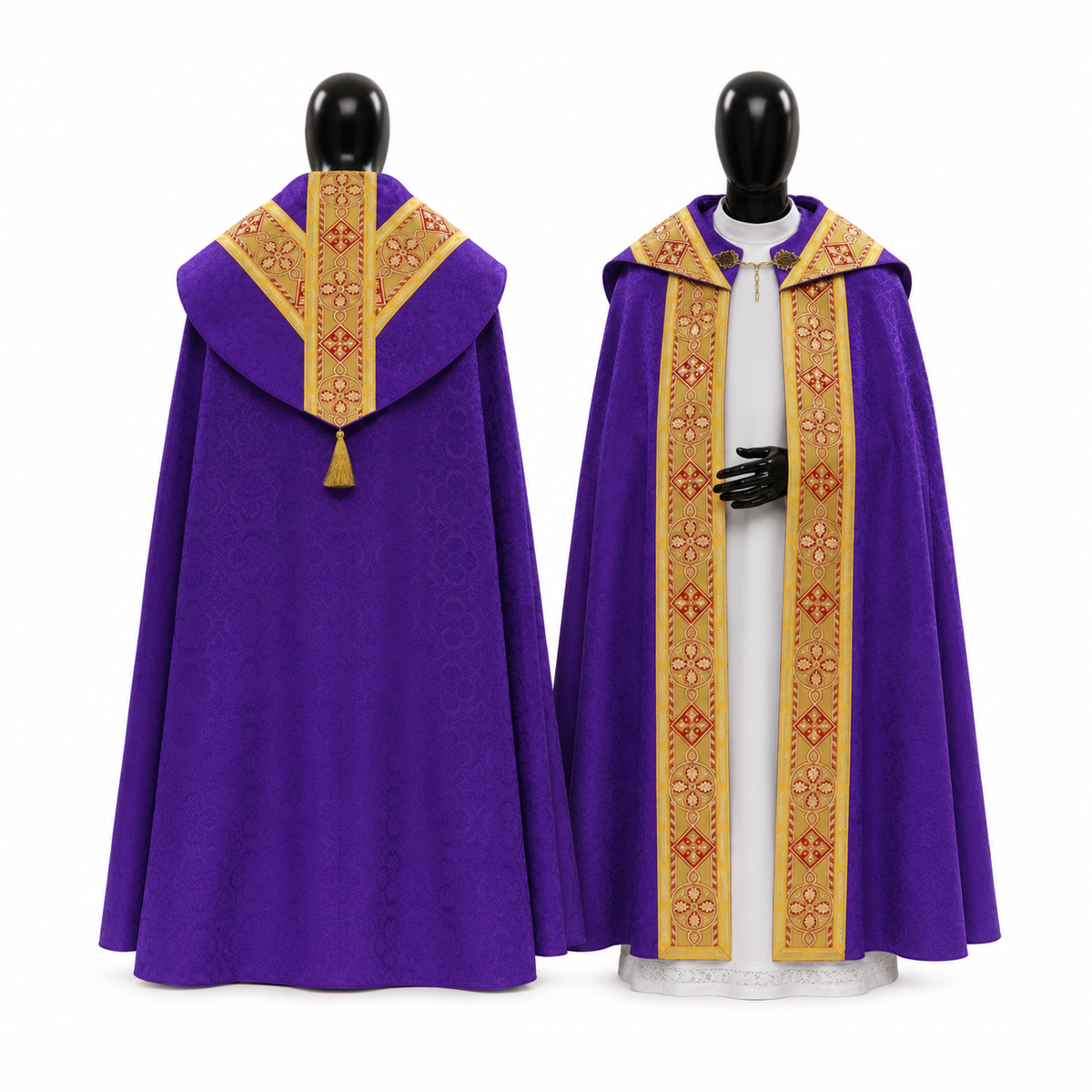 Semi-Gothic Cope, Violet