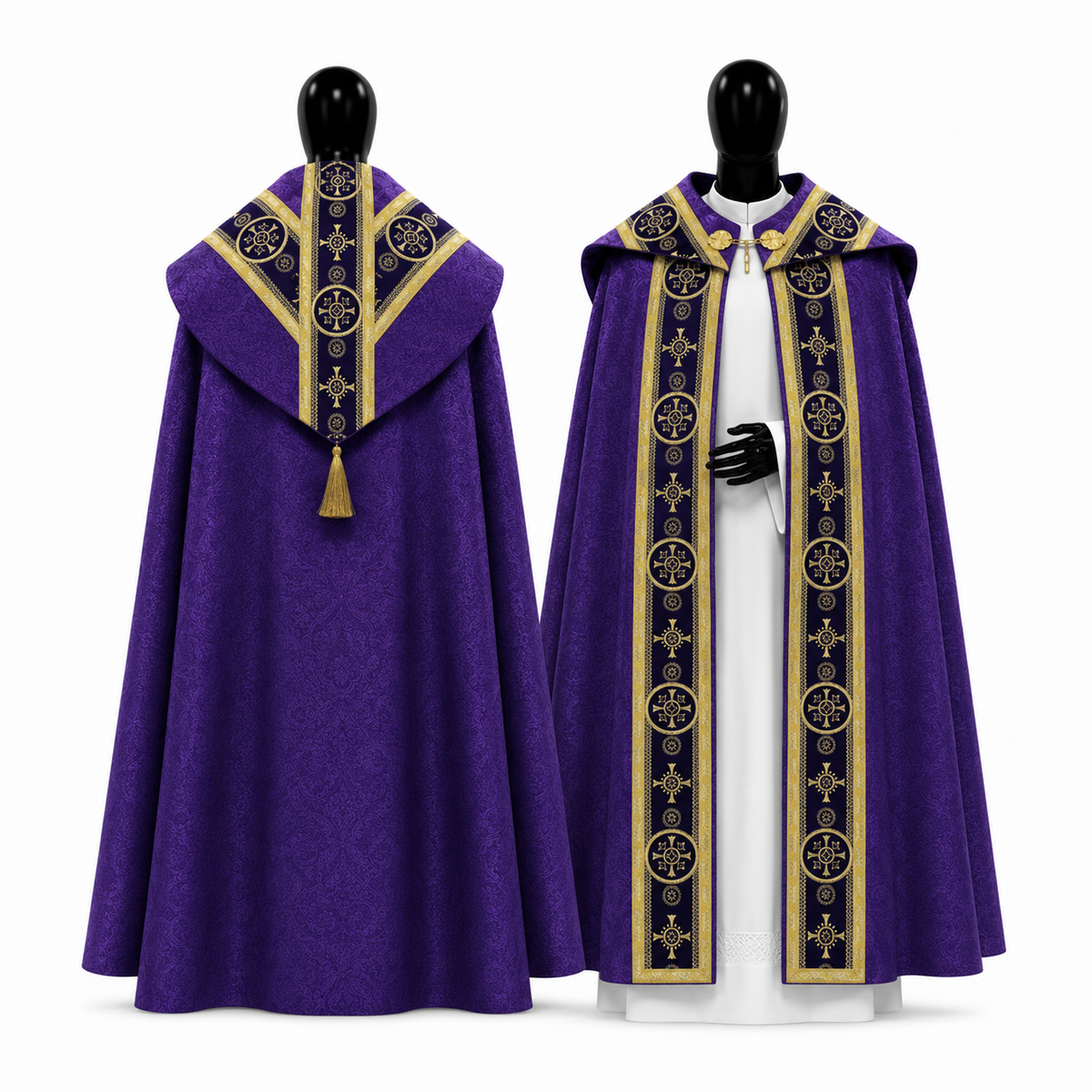 Semi-Gothic Cope Purple