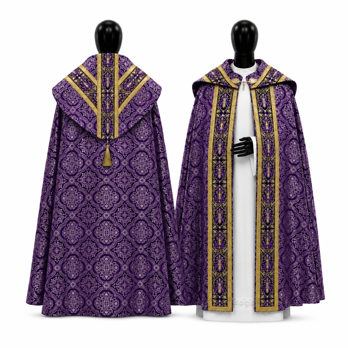 Semi-Gothic Cope, Purple