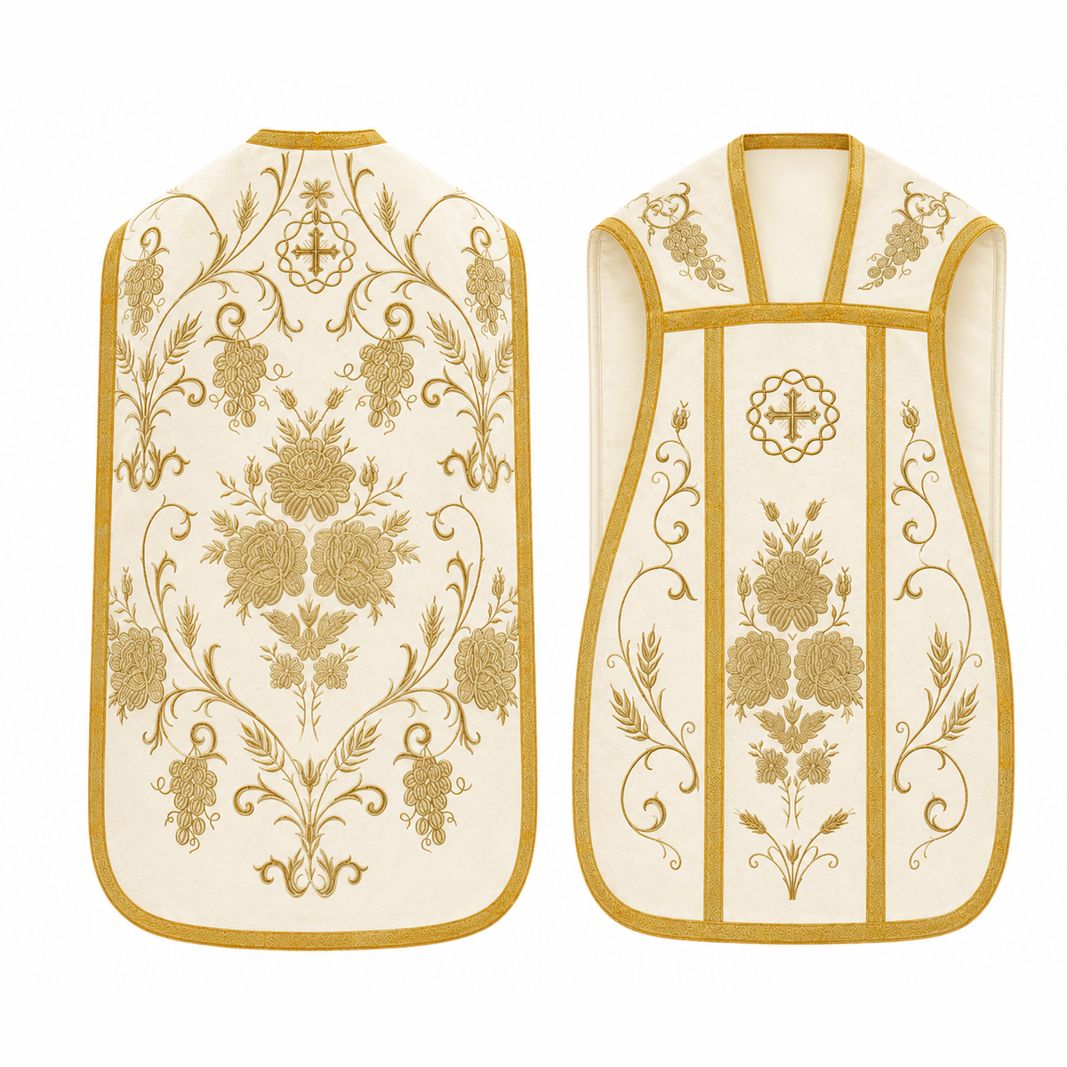 Roman Chasuble Cream