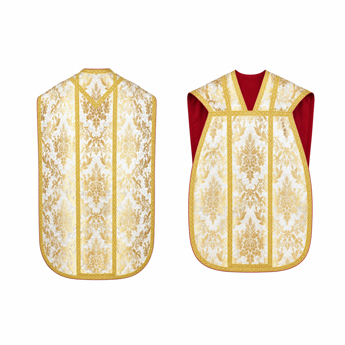 Roman Chasuble White