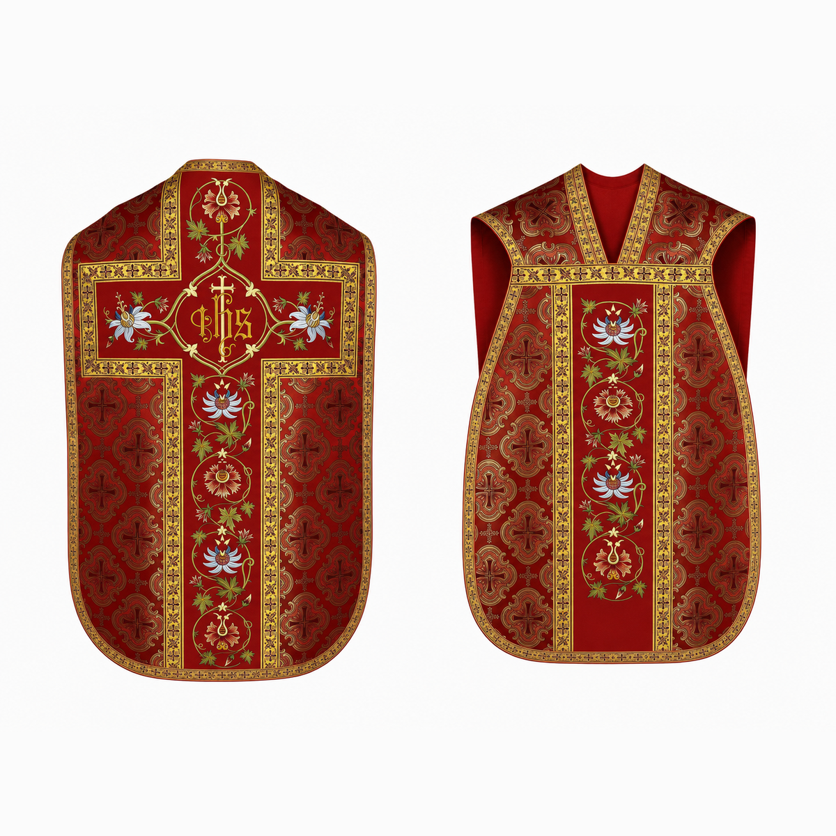 Roman Chasuble Red