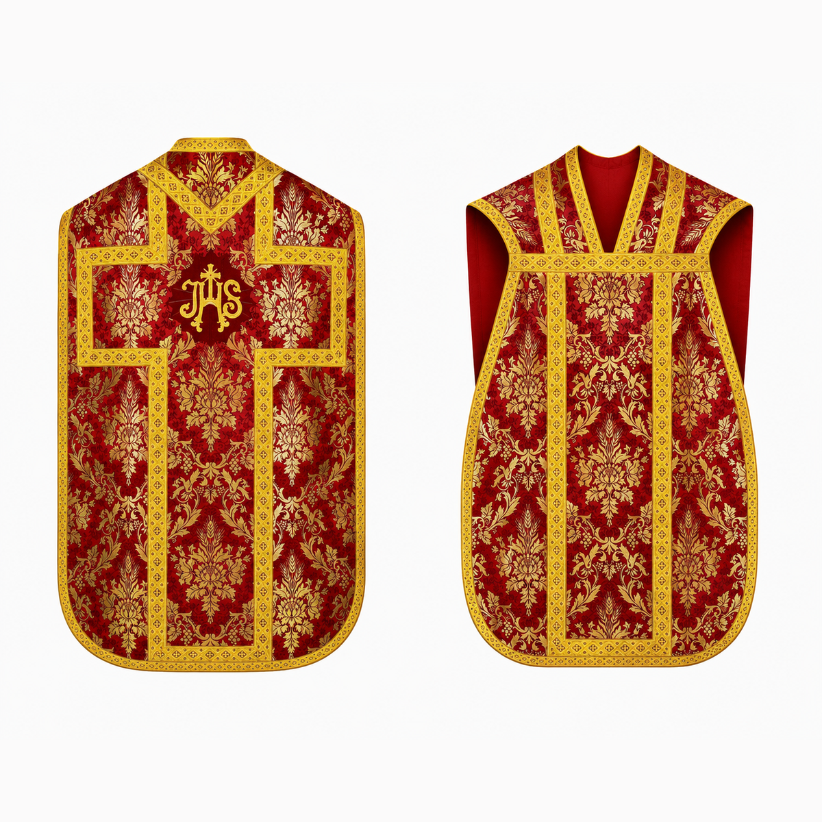 Roman Chasuble Red