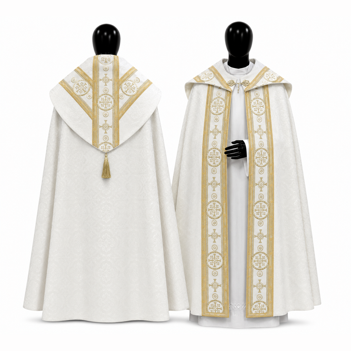 Semi-Gothic Cream Cope