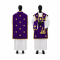Roman Chasuble Purple