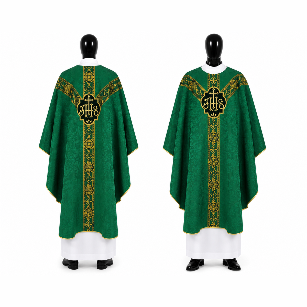 Semi-Gothic Chasuble, Green