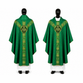 Semi-Gothic Chasuble Green