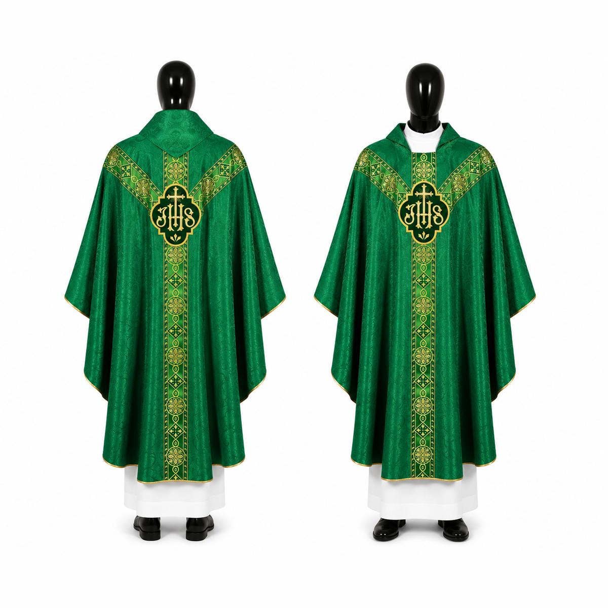 Semi-Gothic Chasuble Green