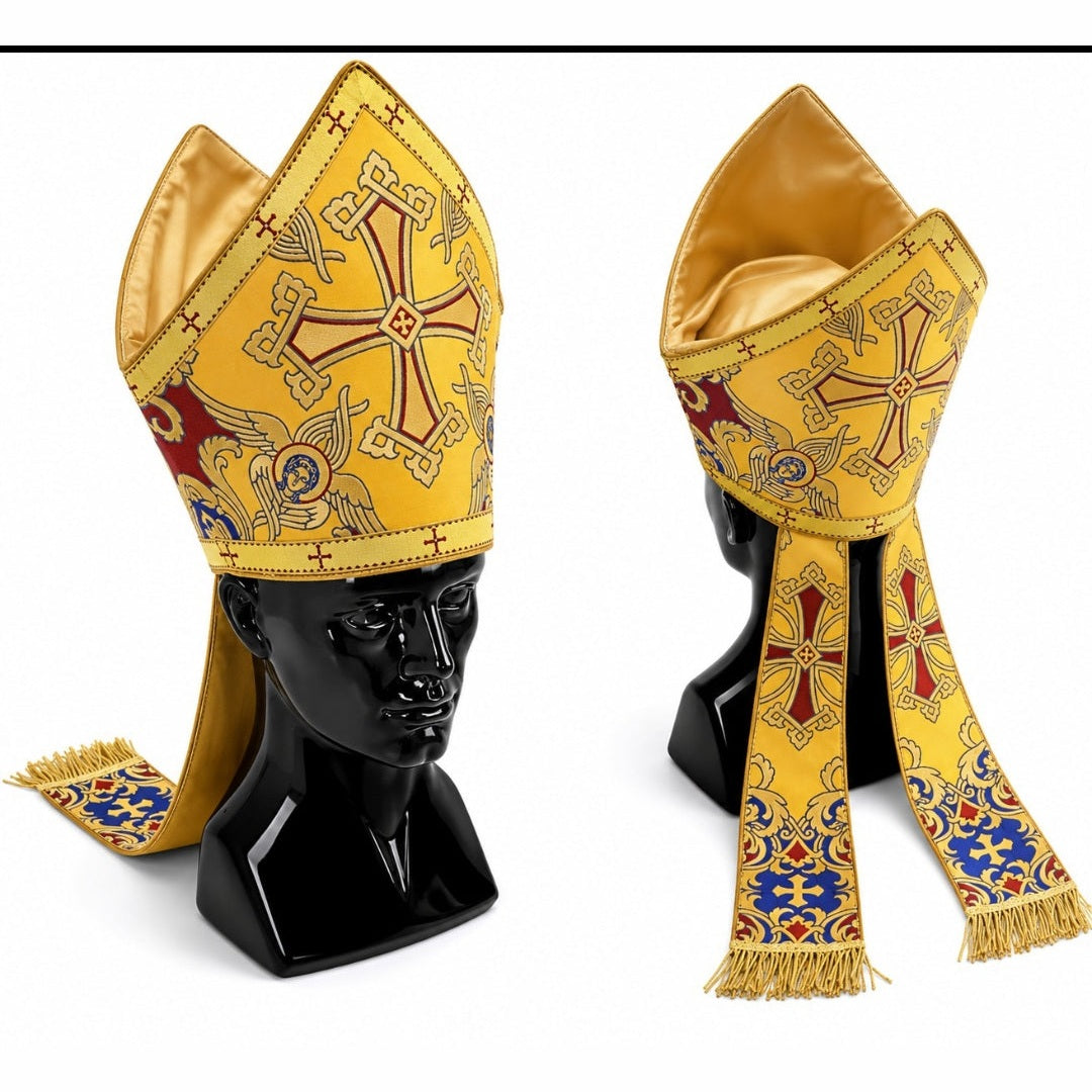Liturgical Mitre Gold