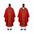 Semi-Gothic Chasuble, Red