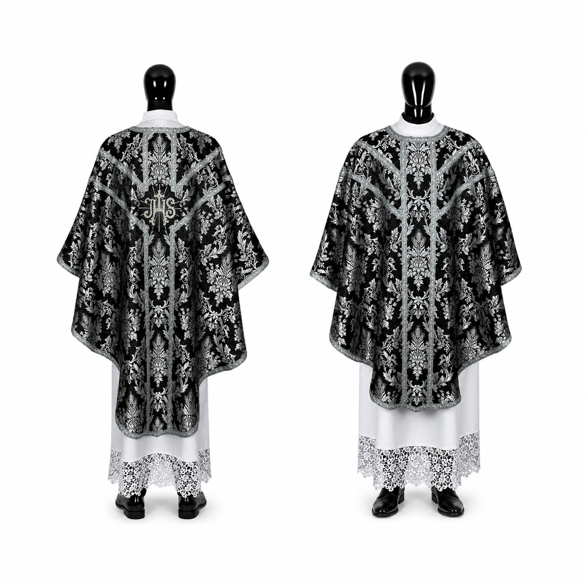 Semi-Gothic Chasuble Black