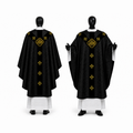 Semi-Gothic Chasuble, Black
