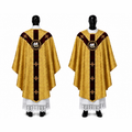 Semi-Gothic Gold Chasuble