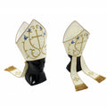 Ecru Liturgical Mitre