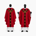 Semi-Gothic Chasuble, Red