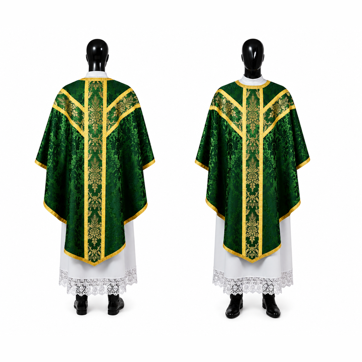 Semi-Gothic Chasuble, Green