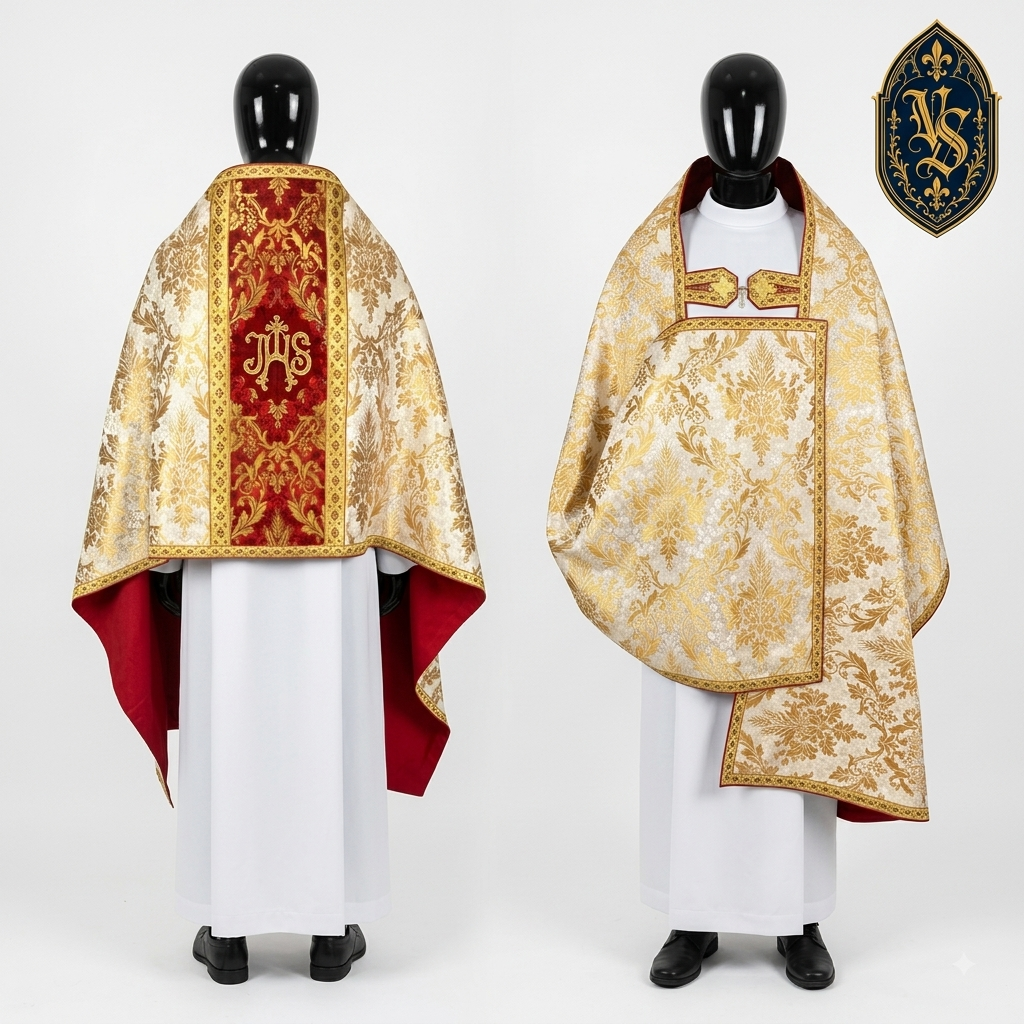 Welon liturgiczny z pasem IHS – WLKRB-017