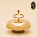 Gong mosiężny pojedynczy 30 cm z młoteczkiem – GSCM-005