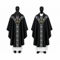 Semi-Gothic Chasuble Black