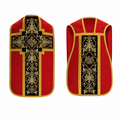 Roman chasuble with cross Red