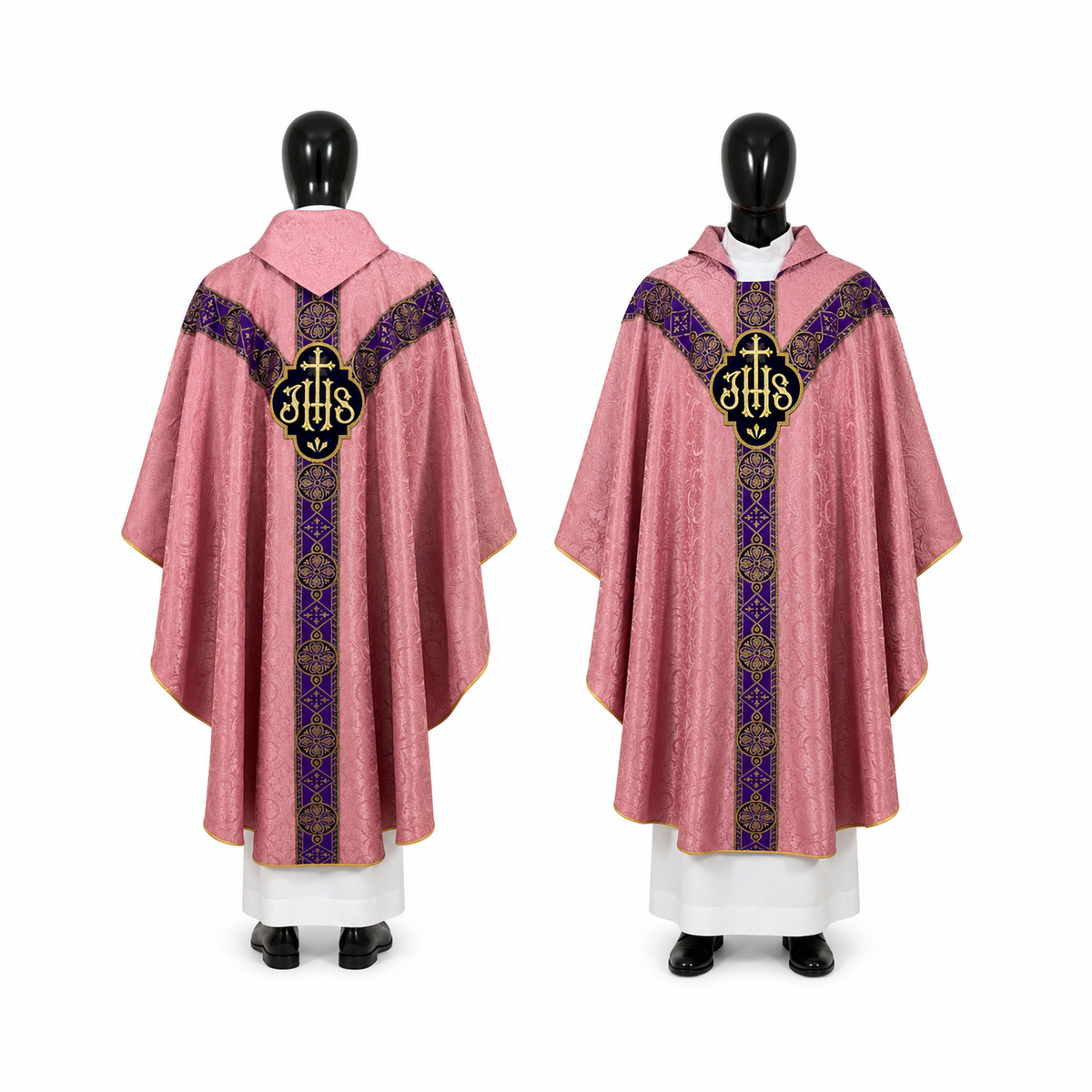 Semi-Gothic Chasuble, Pink