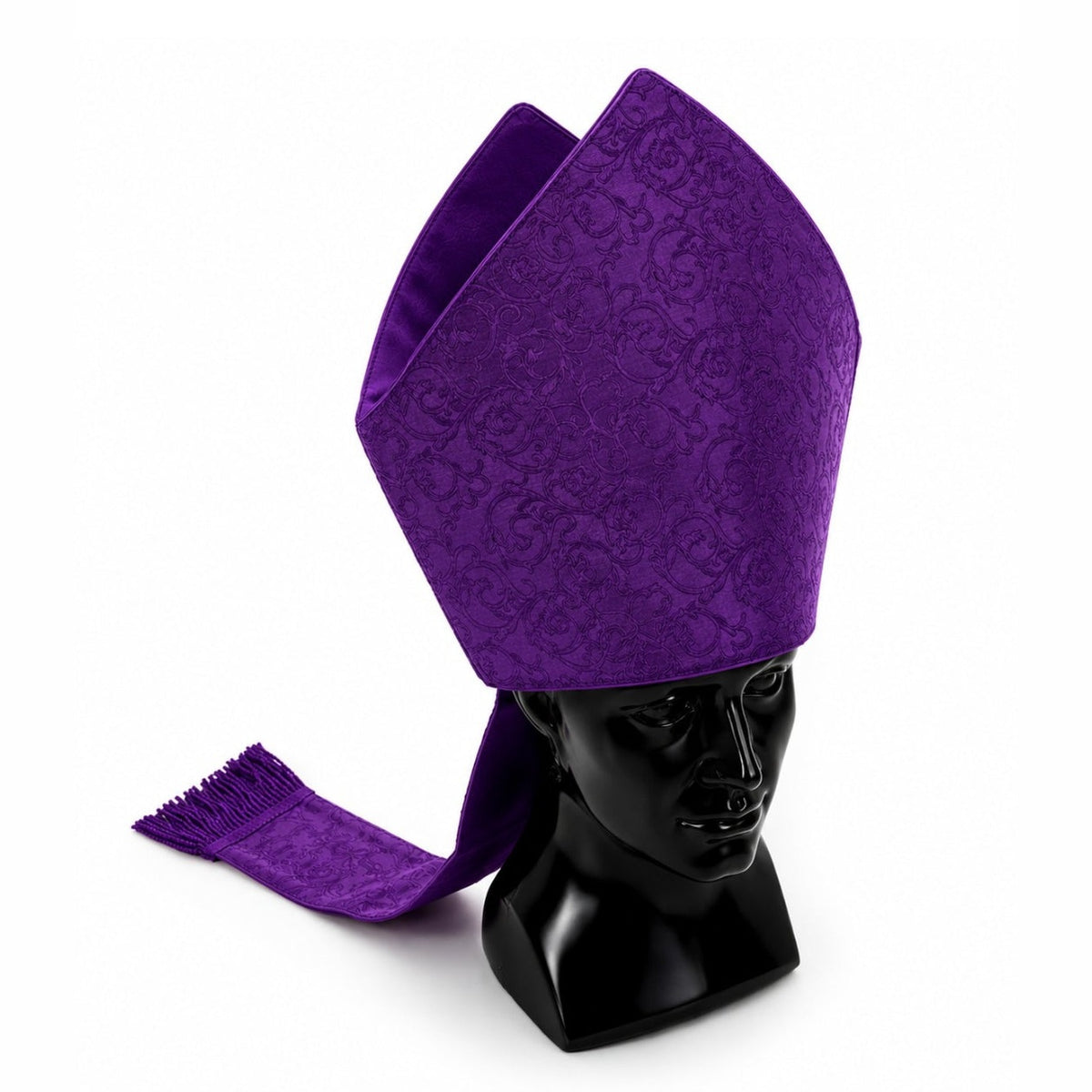 Purple Liturgical Mitre