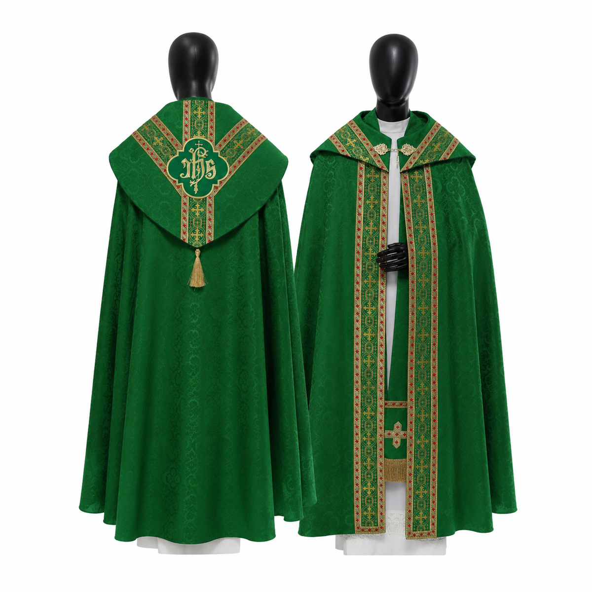 Semi-Gothic Cope Green