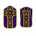 Roman chasuble with cross, Purple