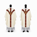 Semi-Gothic Chasuble, White