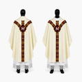 Semi-Gothic Chasuble, White