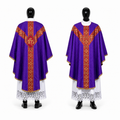 Semi-Gothic Chasuble Purple