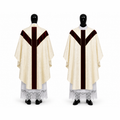 Semi-Gothic Chasuble White