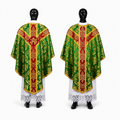 Semi-Gothic Chasuble, Green and Red