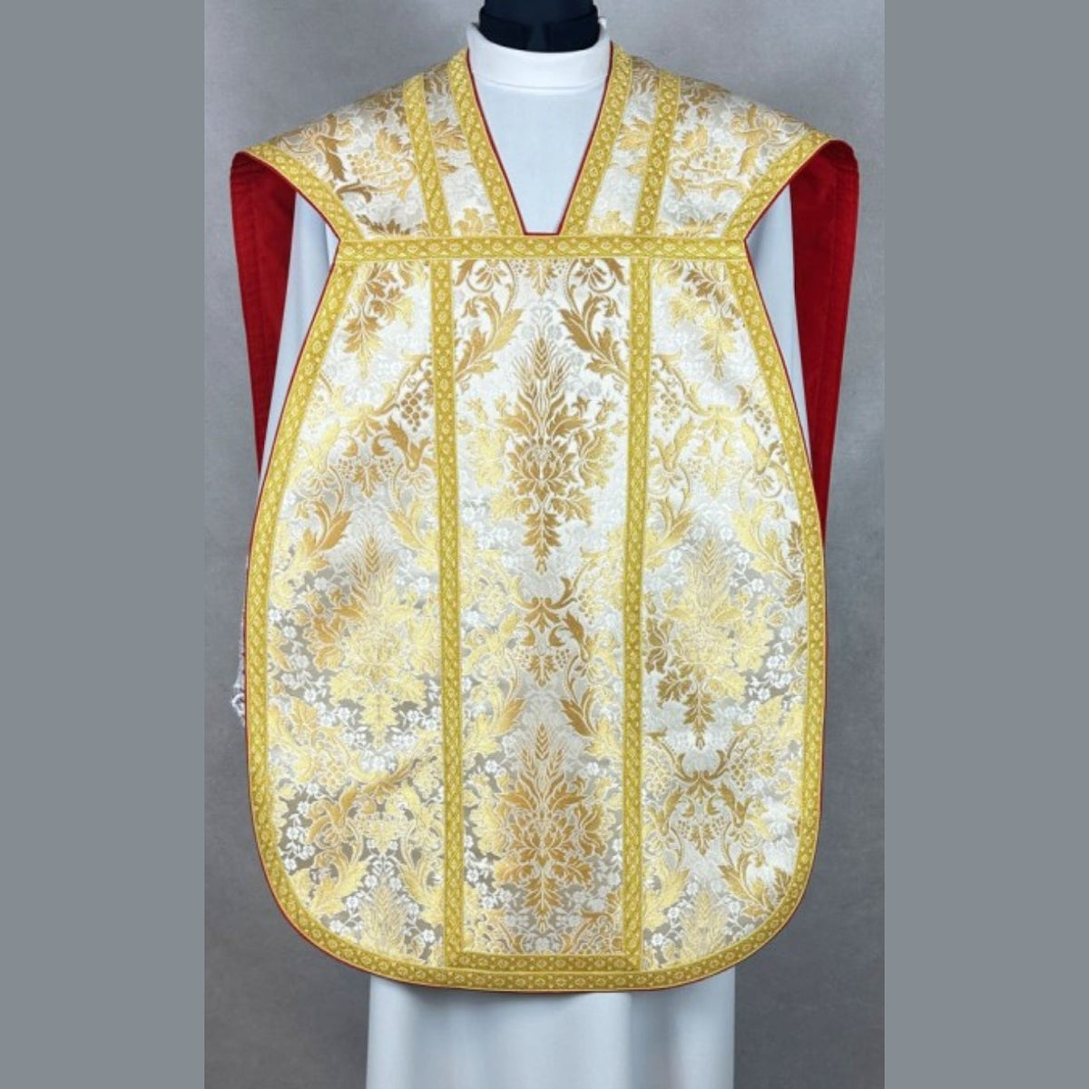 Roman Chasuble White