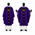 Semi-Gothic Chasuble, Purple