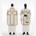 Roman Chasuble, White