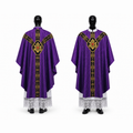 Semi-Gothic Chasuble, Violet