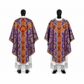 Semi-Gothic Chasuble, Purple and Red