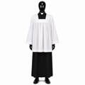 Smooth Surplice with Gathering KM01-010