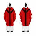Semi-Gothic Chasuble, Red
