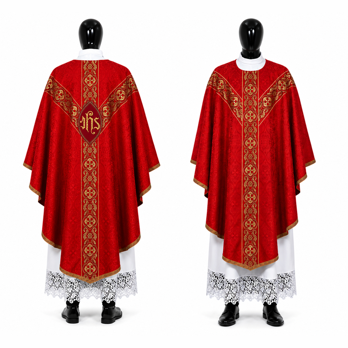 Semi-Gothic Chasuble Red